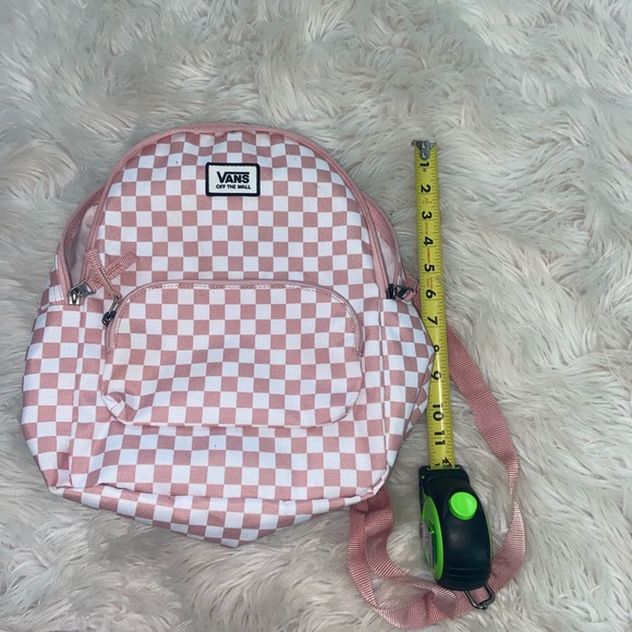 Checkered Vans Pink Backpack - Picture 6 of 7